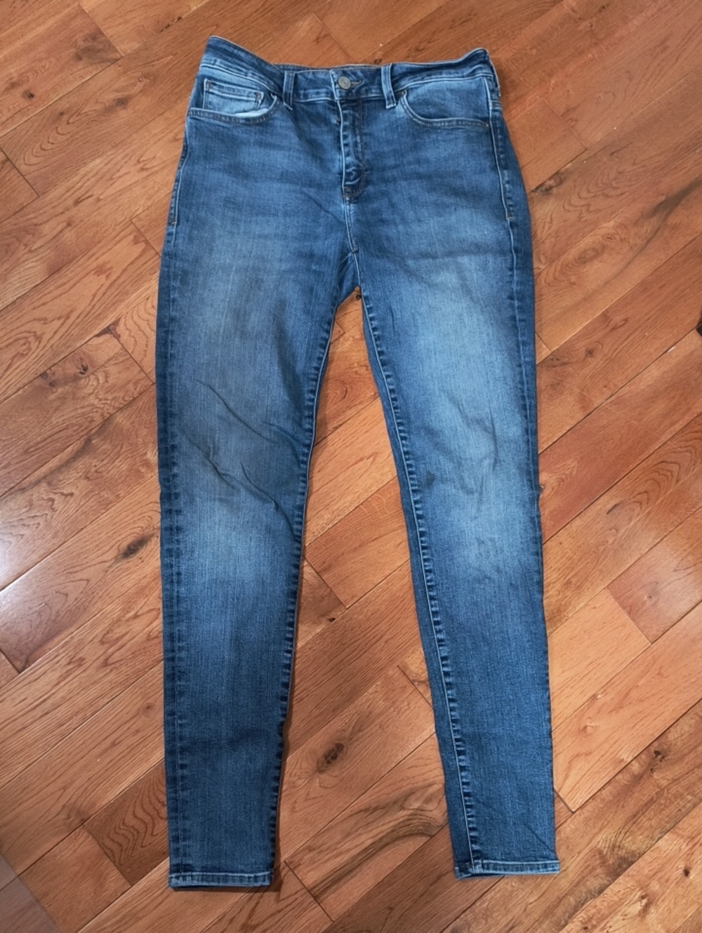 Mavi Women's Skinny Jeans - Medium Blue Wash